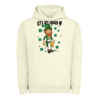 Pigment Pistachio let's get lucked up Urban Hoodie - MaliasSmallBusiness