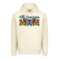 Sandshell all american mom american flag butterfly Premium Hoodie - LillyAllenDesigns