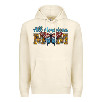Tofu all american mom american flag butterfly Premium Hoodie - LillyAllenDesigns
