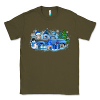Army Green snow gnome truck Classic Tee - Zillion Design Studio