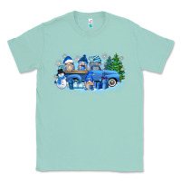 Seafoam snow gnome truck Classic Tee - Zillion Design Studio