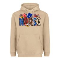 Mushroom American Nurse Heavyweight Hoodie - Neo Western