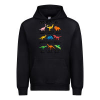 Black god says i am dinosaurs handsome Urban Hoodie - MaliasSmallBusiness