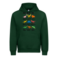 Forest Green god says i am dinosaurs handsome Urban Hoodie - MaliasSmallBusiness