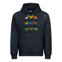 Navy god says i am dinosaurs handsome Urban Hoodie - MaliasSmallBusiness