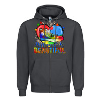 Smoke different is beautiful Zipper Hoodie - Zillion Design Studio