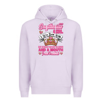 Lilac As A Sagittarius Girl I Was Born With My Heart On My Sleeve And  Mouth Premium Hoodie - Jasminsmagicworld