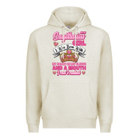 Oatmeal Heather As A Sagittarius Girl I Was Born With My Heart On My Sleeve And  Mouth Premium Hoodie - Jasminsmagicworld