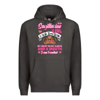 Smoke As A Sagittarius Girl I Was Born With My Heart On My Sleeve And  Mouth Premium Hoodie - Jasminsmagicworld