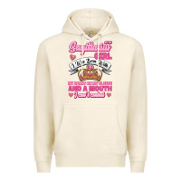 Tofu As A Sagittarius Girl I Was Born With My Heart On My Sleeve And  Mouth Premium Hoodie - Jasminsmagicworld