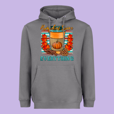 Pumpkin Spice Everything Heavyweight Hoodie Designed By Hra Design Shop