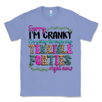 Colony Blue sorry im cranky im going through my terrible forti Classic Tee - texasbilliewilder