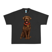 Pigment Black chocolate lab labrador retriever Urban Heavy Tee - Artiststas