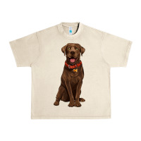 Sandshell chocolate lab labrador retriever Urban Heavy Tee - Artiststas