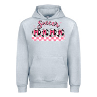 Heather Grey soccer mama Urban Hoodie - MaliasSmallBusiness