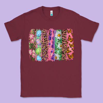Classic Tee Western easter brush stroke