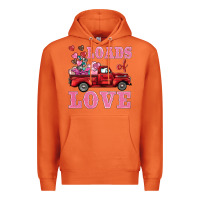 Carrot loads of love truck Premium Hoodie - BarkalooDesign