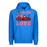 True Royal loads of love truck Premium Hoodie - BarkalooDesign