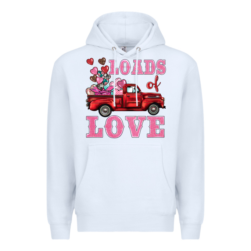Loads Of Love Truck Premium Hoodie by BarkalooDesign | Teevron