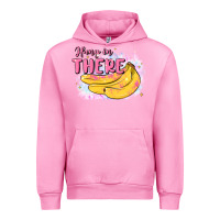 Fuchsia Pink hang in there Urban Hoodie - MaliasSmallBusiness