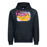 Navy hang in there Urban Hoodie - MaliasSmallBusiness