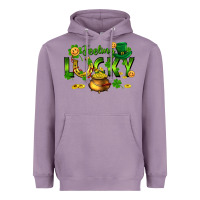 Lavender feeling lucky Heavyweight Hoodie - FaDigitalArtStudio