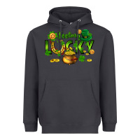 Smoke feeling lucky Heavyweight Hoodie - FaDigitalArtStudio