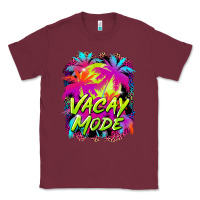 Burgundy vacay mode Classic Tee - BarkalooDesign
