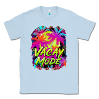 Dusty Blue vacay mode Classic Tee - BarkalooDesign