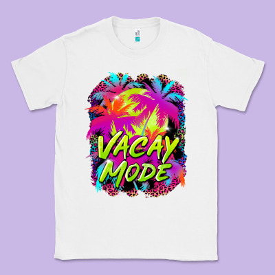 Vacay Mode Classic Tee Designed By Barkaloodesign