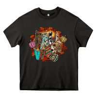 Asphalt Fall Vibes Heavy Core Tee - CowhideDigitalArt