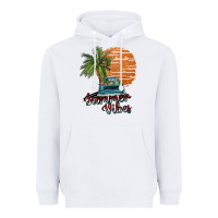 White summer vibes Heavyweight Hoodie - SublimationCraftShop
