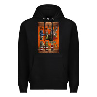 Black Western On The Hunt Deer Premium Hoodie - LillyAllenDesigns