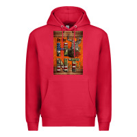 Cardinal Western On The Hunt Deer Premium Hoodie - LillyAllenDesigns