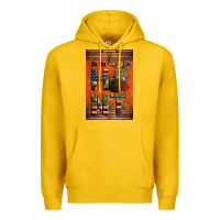 Lemon Western On The Hunt Deer Premium Hoodie - LillyAllenDesigns