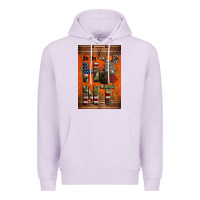 Lilac Western On The Hunt Deer Premium Hoodie - LillyAllenDesigns