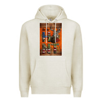 Oatmeal Heather Western On The Hunt Deer Premium Hoodie - LillyAllenDesigns