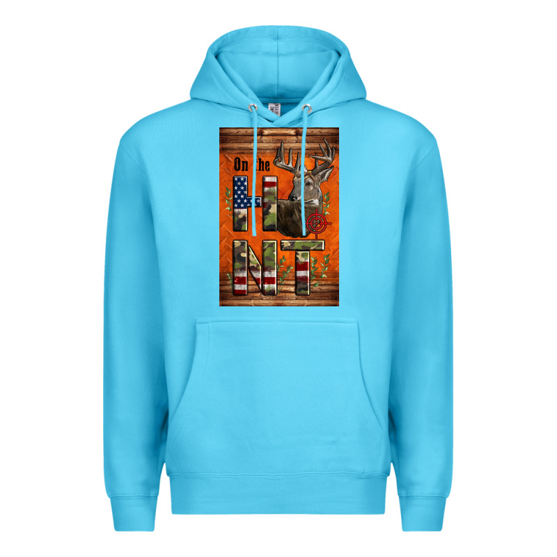 Western On The Hunt Deer Premium Hoodie by LillyAllenDesigns | Teevron
