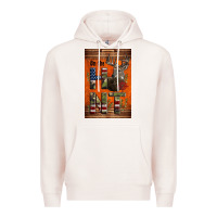 Pale Pink Western On The Hunt Deer Premium Hoodie - LillyAllenDesigns