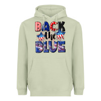 Matcha Back the blue 4th of july Heavyweight Hoodie - CowGirlArtShop