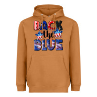 Meerkat Back the blue 4th of july Heavyweight Hoodie - CowGirlArtShop