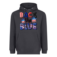 Smoke Back the blue 4th of july Heavyweight Hoodie - CowGirlArtShop