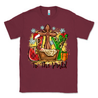 Burgundy joy to the world Classic Tee - Zillion Design Studio