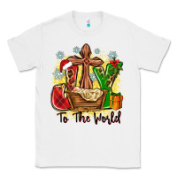 White joy to the world Classic Tee - Zillion Design Studio