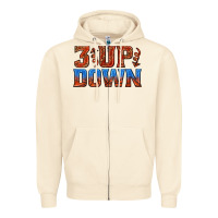 Sandshell 3 up 3 down basketball Zipper Hoodie - texasbilliewilder