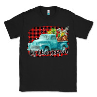 Black Tis The Season Christmas Truck Classic Tee - FaDigitalArtStudio