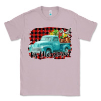 Lilac Tis The Season Christmas Truck Classic Tee - FaDigitalArtStudio