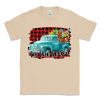 Mushroom Tis The Season Christmas Truck Classic Tee - FaDigitalArtStudio
