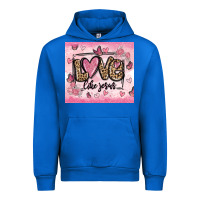 Cobalt love like jesus Urban Hoodie - MaliasSmallBusiness