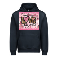 Navy love like jesus Urban Hoodie - MaliasSmallBusiness